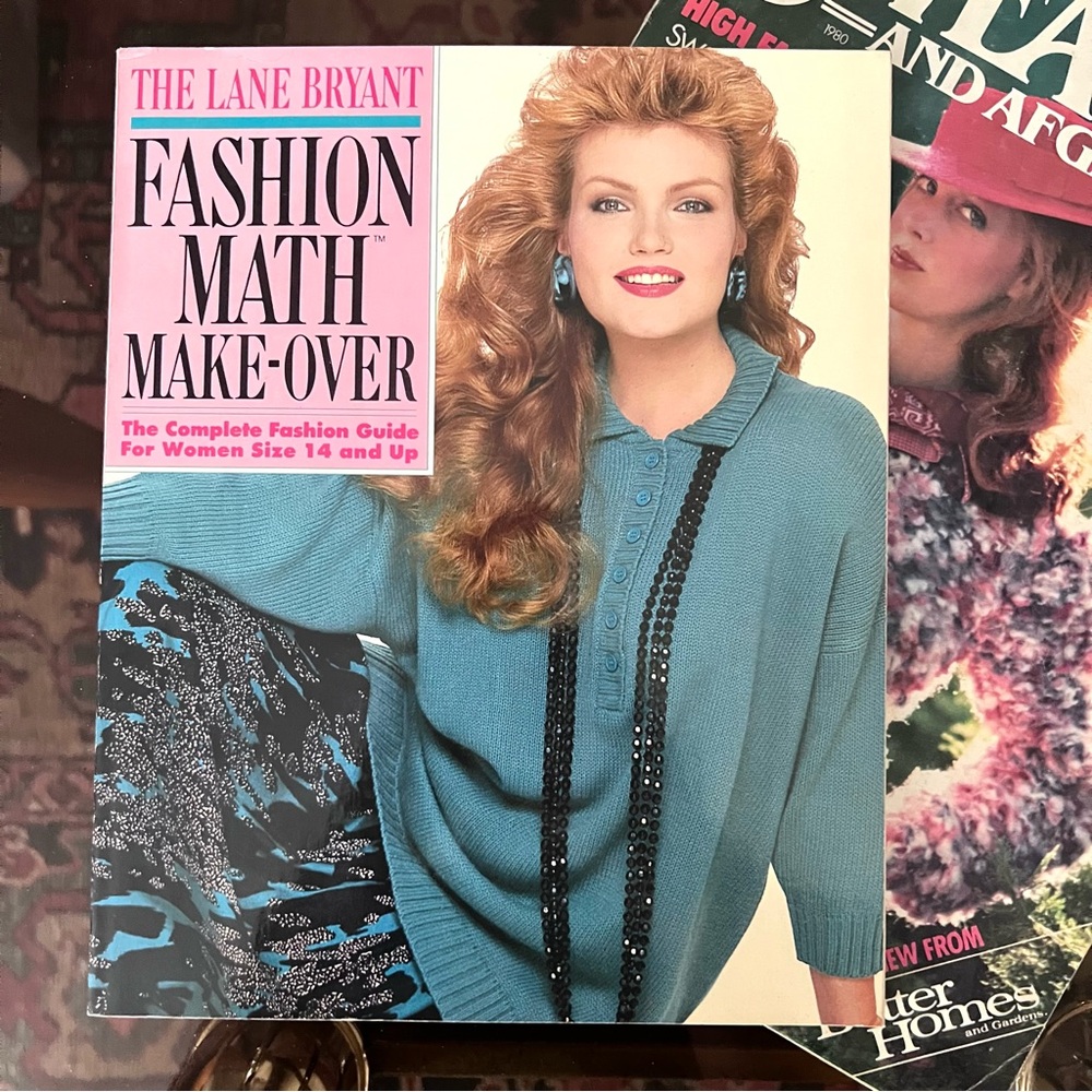 Vintage Lane Bryant Fashion Math Make Over Book ‘80s Sizes 14 and Up Guide